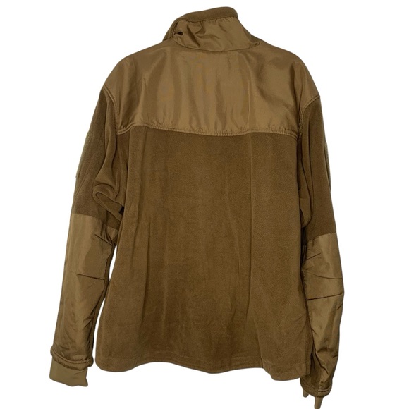 Condor Alpha Micro Fleece Tactical Jacket Men’s size XL Brown American Flag - Picture 4 of 4